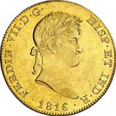 Obverse 8 Escudos 1816 M GJ