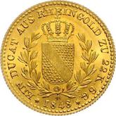 Reverse Ducat 1848