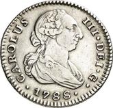 Obverse 1 Real 1788 M M