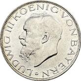 Obverse 3 Mark 1914 D Bayern