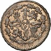 Reverse 2 Maravedís 1788