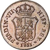 Obverse 6 Cuartos 1811 Catalonia