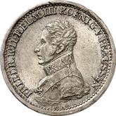 Obverse 1/6 Thaler 1817 A