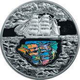 Reverse 10 Zlotych 2007 MW RK 125th Anniversary of Konrad Korzeniowski's Birth