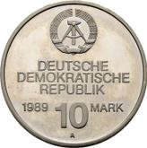Reverse 10 Mark 1989 A Comecon