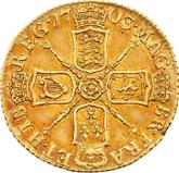 Reverse Half Guinea 1703 Pre-Union