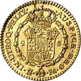 Reverse 2 Escudos 1805 M FA