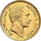Obverse 1/2 Krone 1864