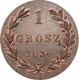 Reverse 1 Grosz 1836 MW
