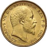 Obverse Half Sovereign 1903 S
