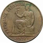 Obverse 50 Céntimos 1937 Pattern