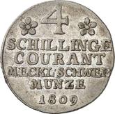 Reverse 4 Schilling 1809