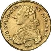 Obverse Double Louis d'Or 1775 K