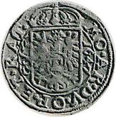 Reverse 3 Kreuzer 1647 GG