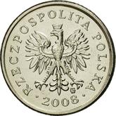 Obverse 10 Groszy 2008 MW