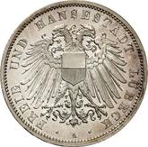 Obverse 3 Mark 1908 A Lubeck
