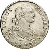 Obverse 4 Reales 1803 S CN