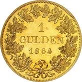 Reverse Gulden 1864