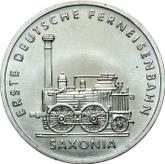 Obverse 5 Mark 1988 A First railway