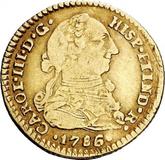 Obverse 1 Escudo 1786 PTS PR