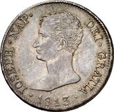 Obverse 10 Reales 1813 M RN