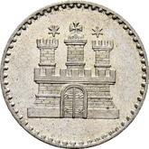 Obverse Sechsling 1855 A