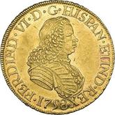 Obverse 8 Escudos 1758 Mo MM