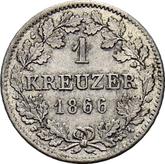 Reverse Kreuzer 1866