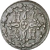 Reverse 8 Maravedís 1818