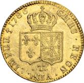 Reverse Double Louis d'Or 1786 T