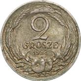 Reverse 2 Grosze 1923 Pattern