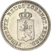 Obverse Silber Groschen 1844 A Ebersdorf