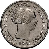 Obverse 2 Reales 1852