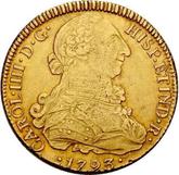 Obverse 8 Escudos 1793 So DA