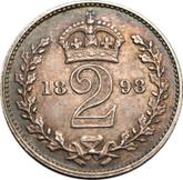 Reverse Twopence 1898 TB