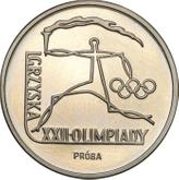 Reverse 100 Zlotych 1980 MW Pattern XXII Summer Olympic Games - Moscow 1980