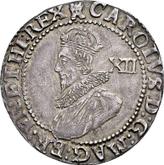 Obverse Shilling no date (1625-1642) Second draped bust
