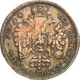 Reverse Double Chervonets 1714