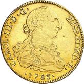 Obverse 8 Escudos 1783 PTS PR