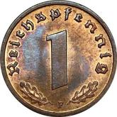 Obverse 1 Reichspfennig 1938 F