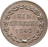 Reverse Kreuzer 1842