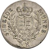 Reverse 3 Kreuzer 1828