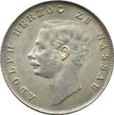 Obverse 1/2 Gulden 1856