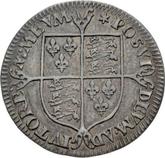 Reverse 2 Pence (Halfgroat) no date (1561-1571) Milled coinage