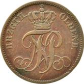 Obverse 3 Schwaren 1858 B