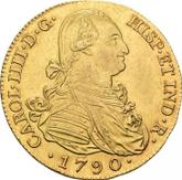 Obverse 8 Escudos 1790 M MF