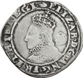 Obverse Sixpence 1590 Sixth issue