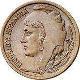 Obverse 25 Céntimos 1937 Pattern