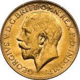 Obverse Sovereign 1928 P