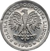 Obverse 2 Zlote 1983 MW Pattern